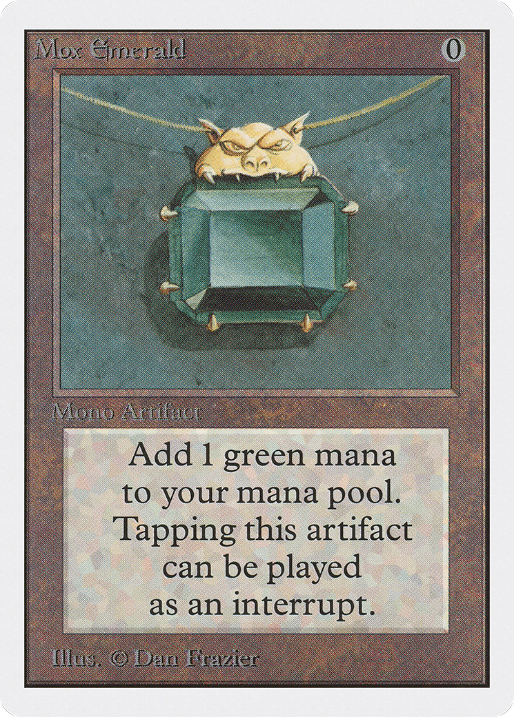 Mox Emerald [Unlimited Edition] | Grognard Games