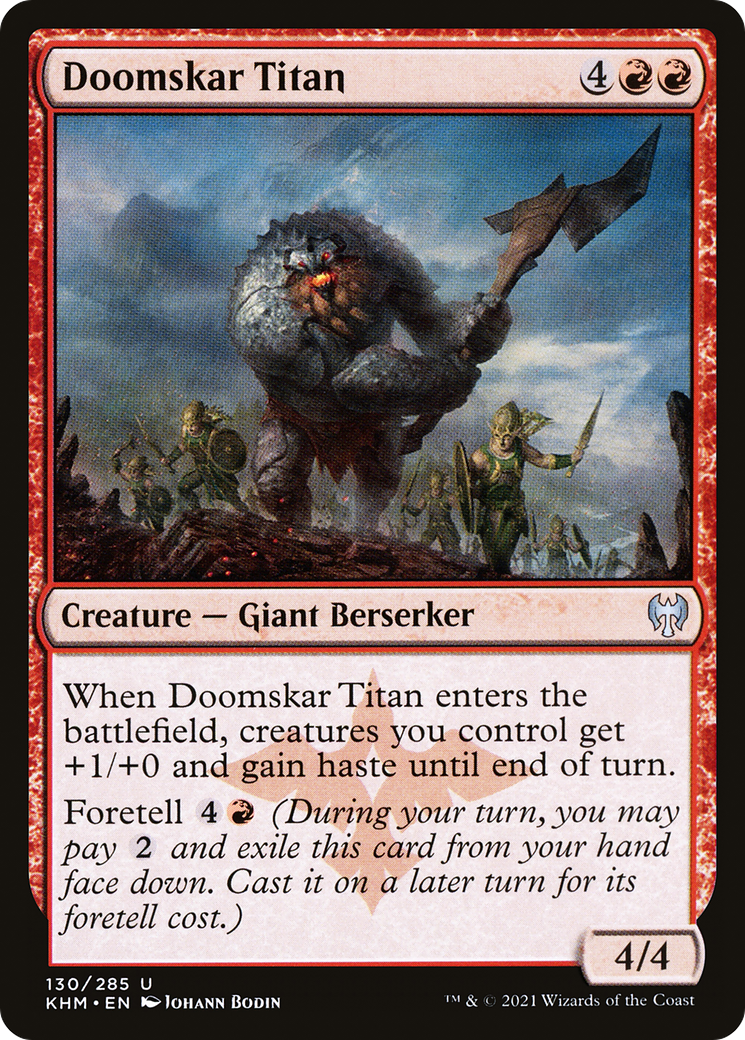 Doomskar Titan [Kaldheim] | Grognard Games