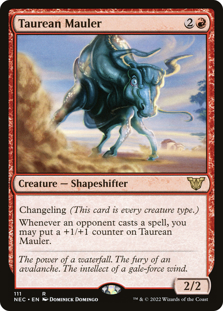 Taurean Mauler [Kamigawa: Neon Dynasty Commander] | Grognard Games