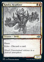 Rakdos Headliner (Sketch) [Modern Horizons 2] | Grognard Games