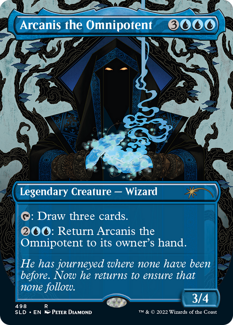 Arcanis the Omnipotent (Borderless) [Secret Lair Drop Series] | Grognard Games