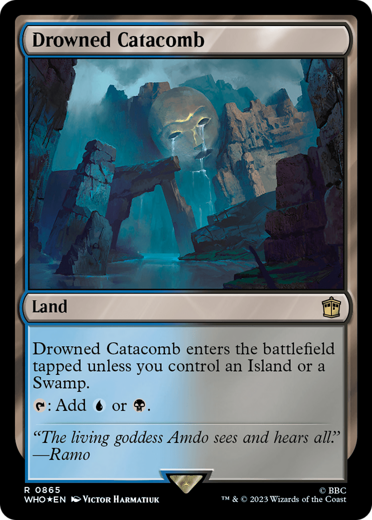 Drowned Catacomb (Surge Foil) [Doctor Who] | Grognard Games