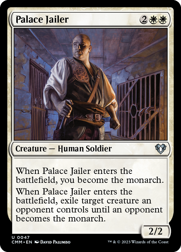 Palace Jailer [Commander Masters] | Grognard Games