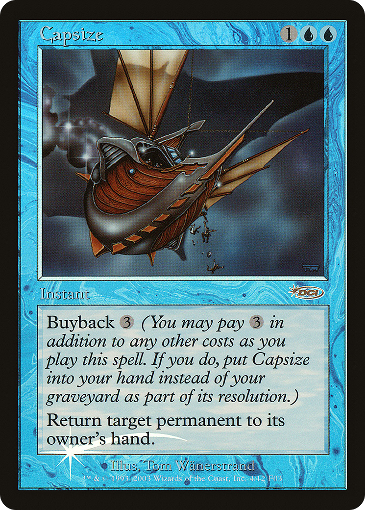 Capsize [Friday Night Magic 2003] | Grognard Games
