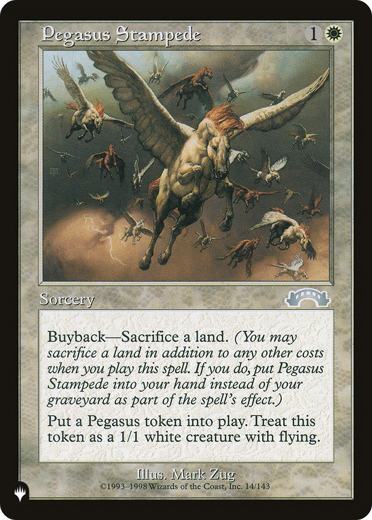 Pegasus Stampede [The List] | Grognard Games