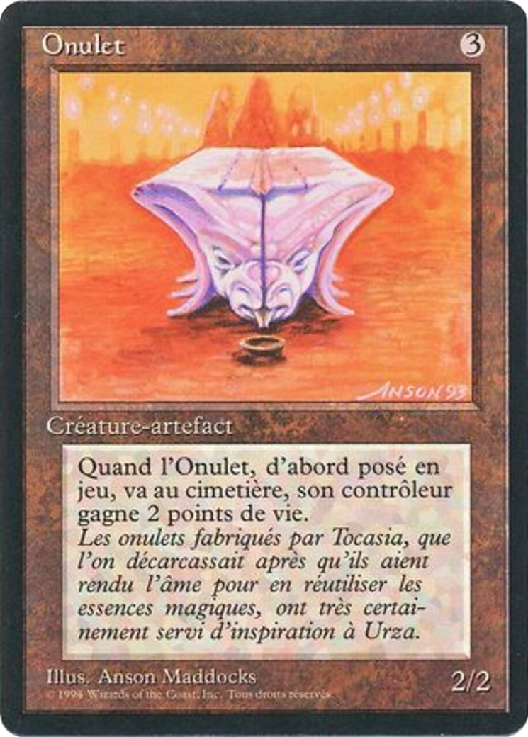 Onulet [Foreign Black Border] | Grognard Games