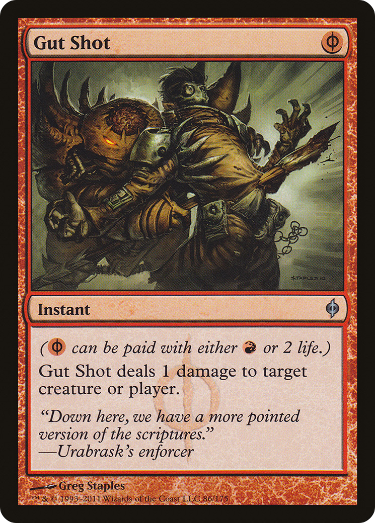 Gut Shot [New Phyrexia] | Grognard Games