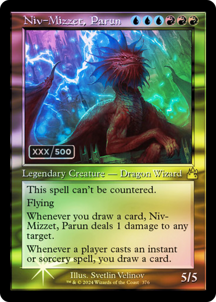 Niv-Mizzet, Parun (Retro) (Serialized) [Ravnica Remastered] | Grognard Games