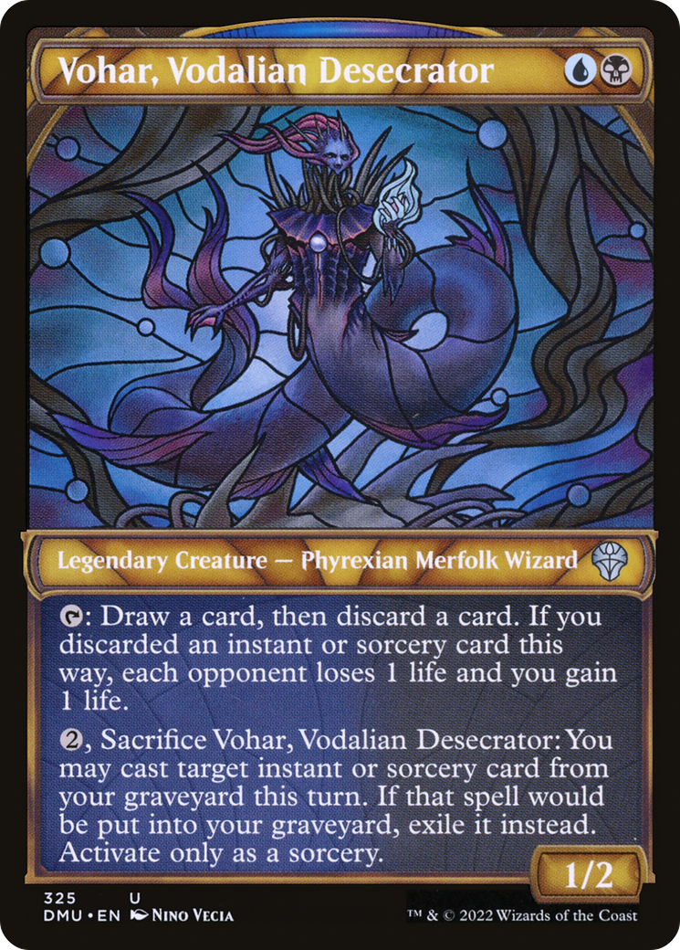 Vohar, Vodalian Desecrator (Showcase) [Dominaria United] | Grognard Games