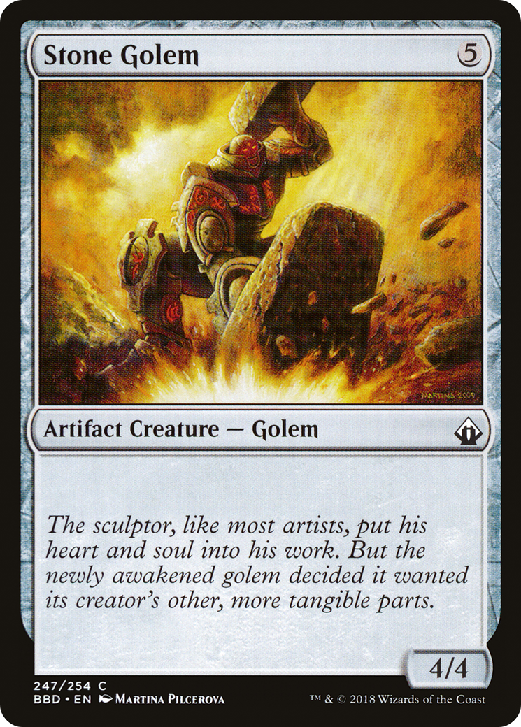 Stone Golem [Battlebond] | Grognard Games