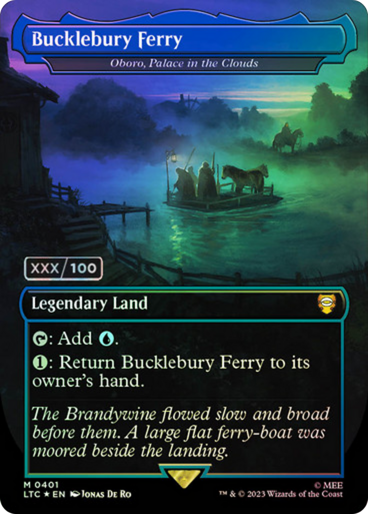 Bucklebury Ferry - Oboro, Palace in the Clouds (Serialized) [The Lord of the Rings: Tales of Middle-Earth Commander] | Grognard Games