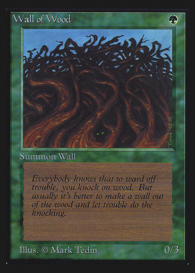 Wall of Wood [Collectors’ Edition] | Grognard Games
