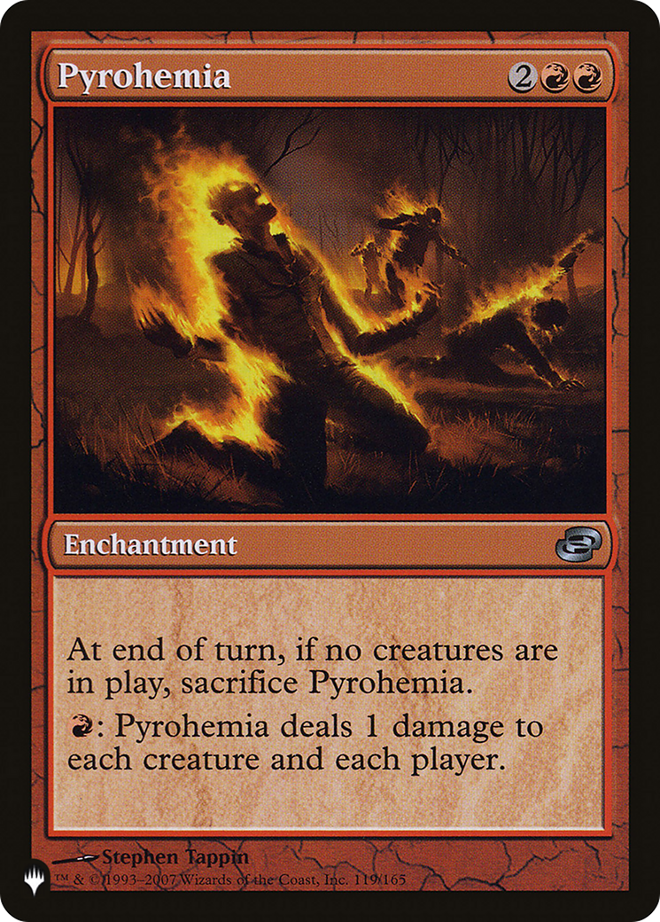 Pyrohemia [The List] | Grognard Games