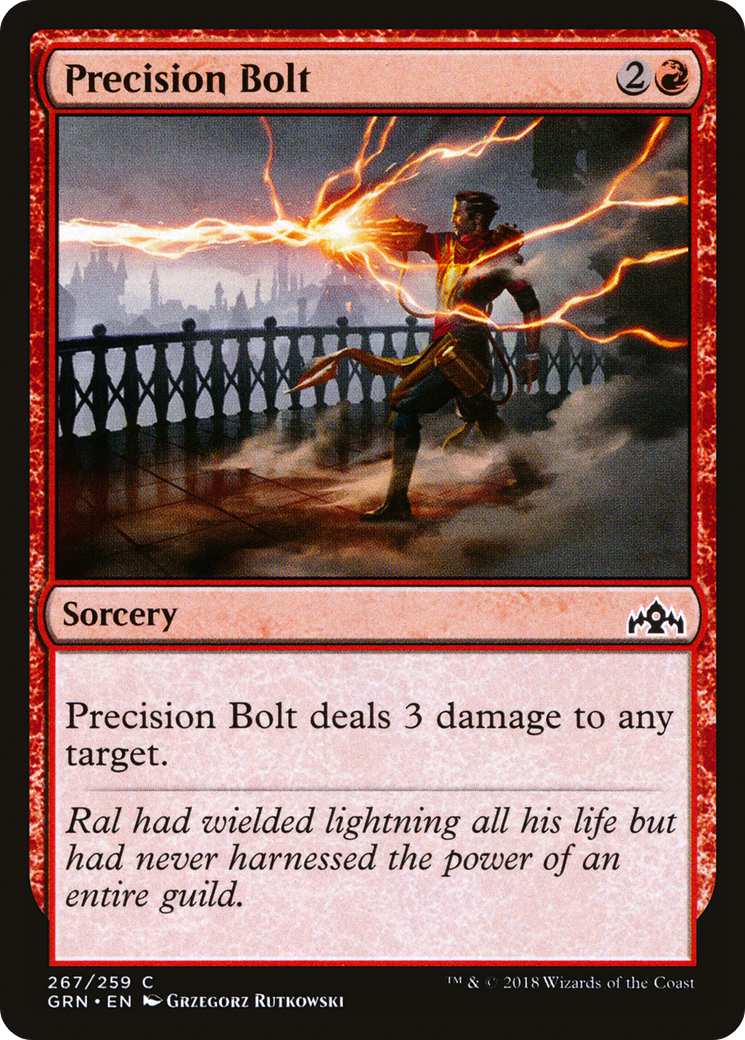 Precision Bolt (GRN-267) - Guilds of Ravnica Foil | Grognard Games