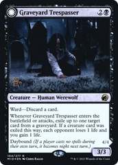 Graveyard Trespasser // Graveyard Glutton [Innistrad: Midnight Hunt Prerelease Promos] | Grognard Games