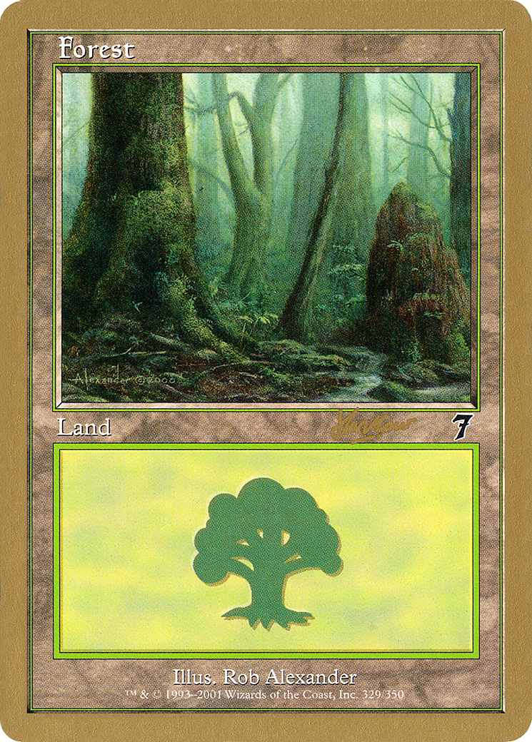 Forest (329) (Sim Han How) [World Championship Decks 2002] | Grognard Games