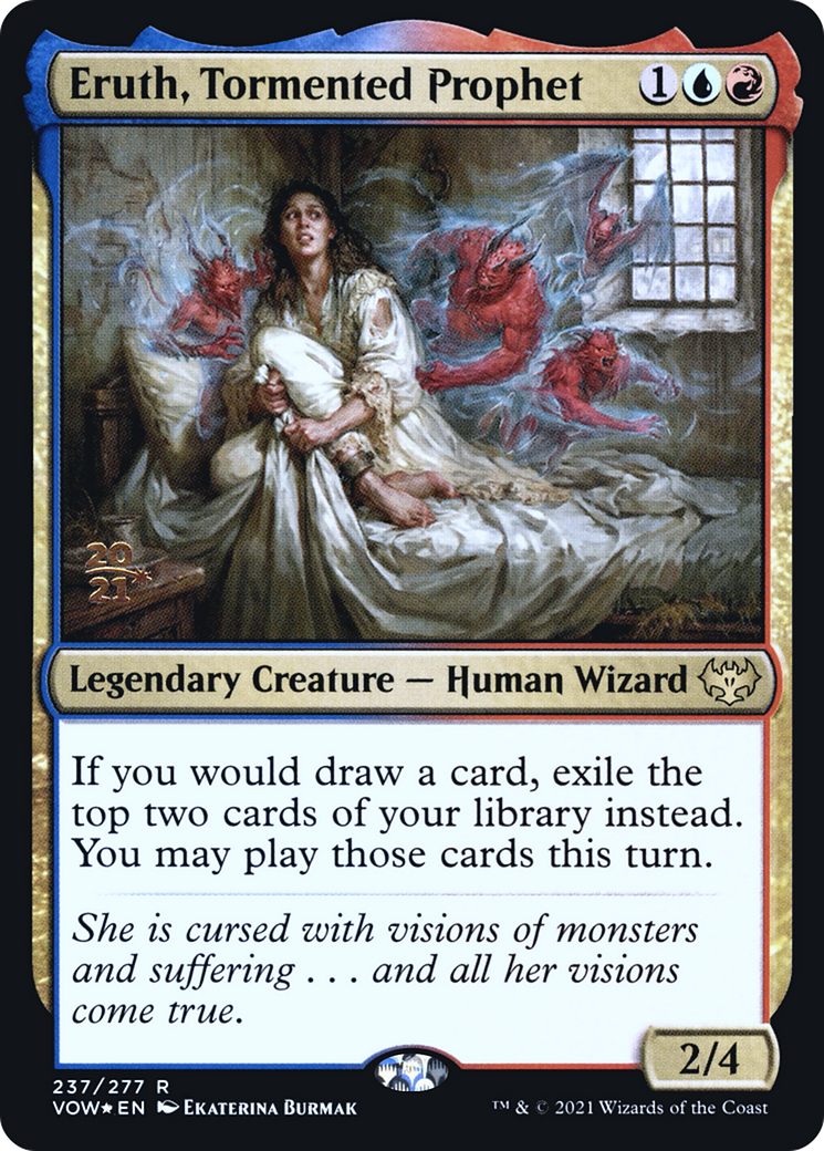 Eruth, Tormented Prophet [Innistrad: Crimson Vow Prerelease Promos] | Grognard Games