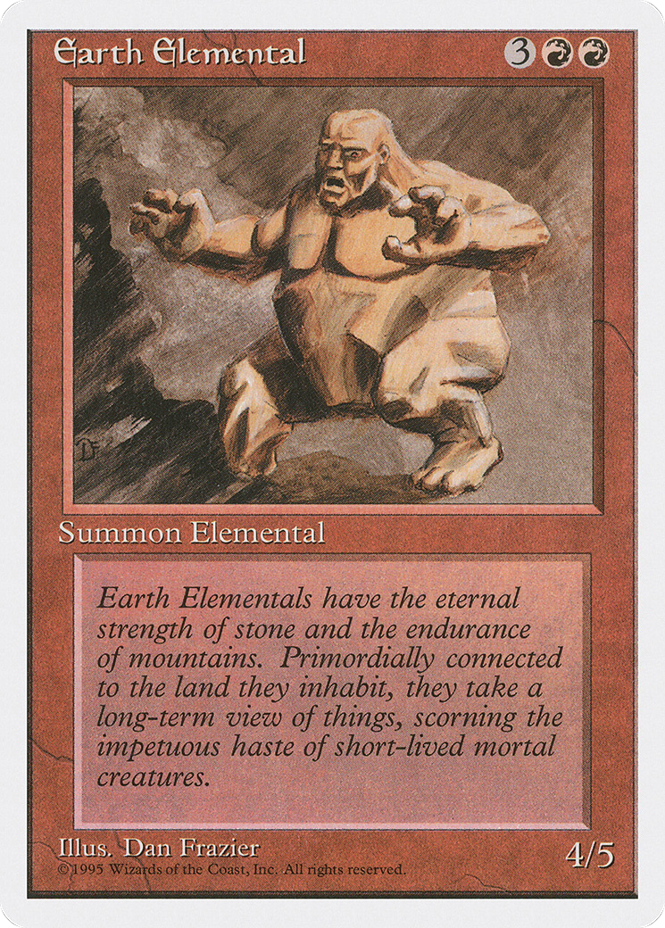 Earth Elemental [Fourth Edition] | Grognard Games