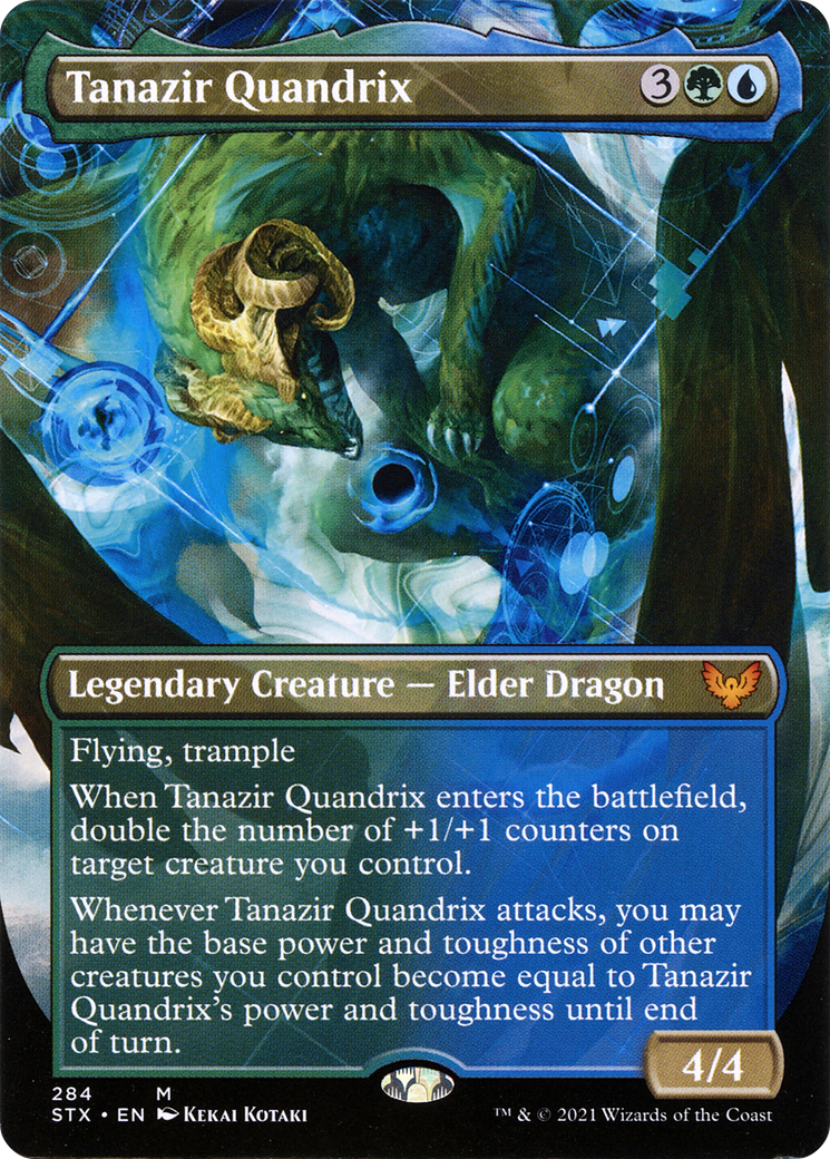 Tanazir Quandrix (Extended) [Strixhaven: School of Mages] | Grognard Games