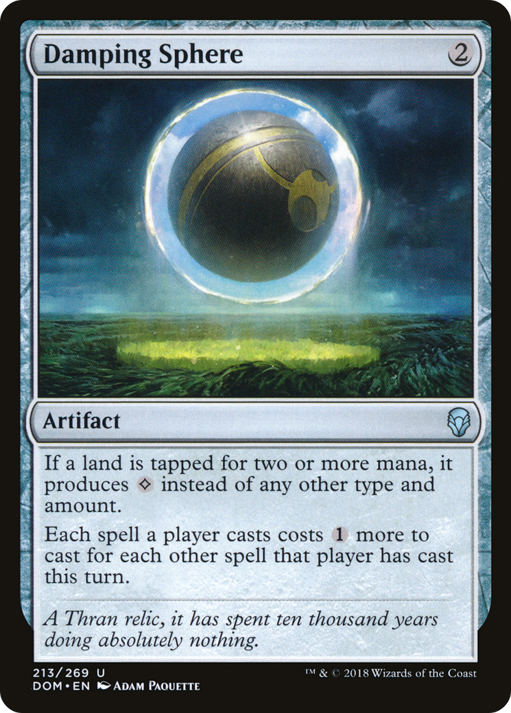 Damping Sphere (DOM-213) - Dominaria Foil | Grognard Games