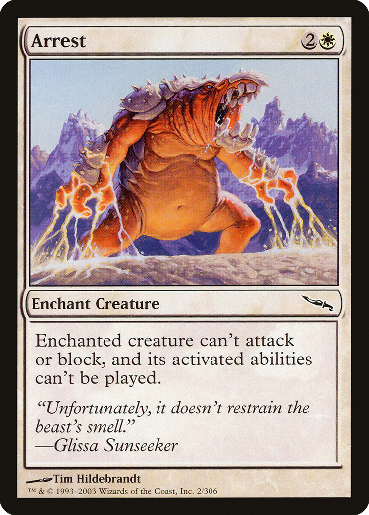 Arrest [Mirrodin] | Grognard Games