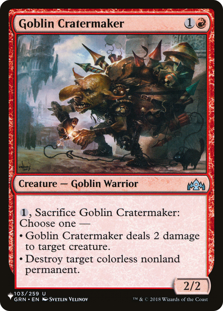 Goblin Cratermaker [The List Reprints] | Grognard Games