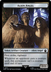 Alien Angel // Clue (0023) Double-Sided Token [Doctor Who Tokens] | Grognard Games