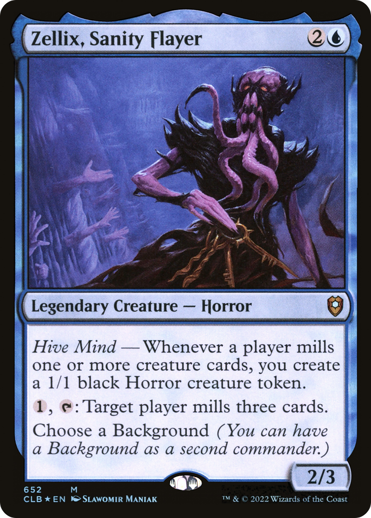 Zellix, Sanity Flayer [Commander Legends: Battle for Baldur's Gate] | Grognard Games