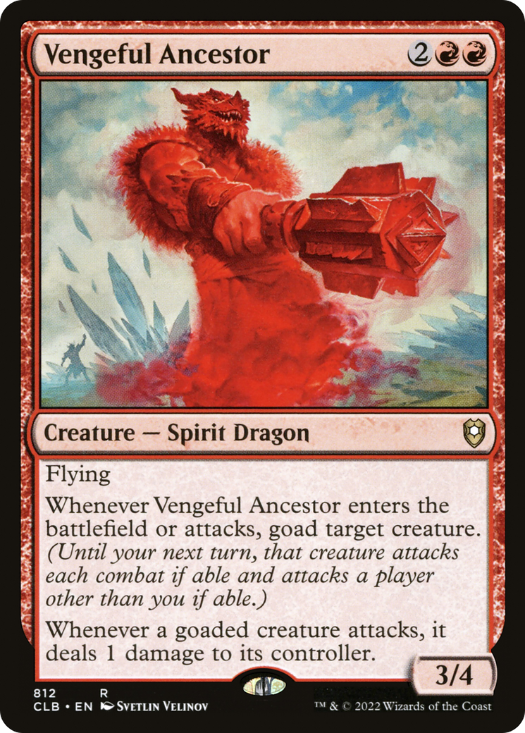 Vengeful Ancestor [Commander Legends: Battle for Baldur's Gate] | Grognard Games