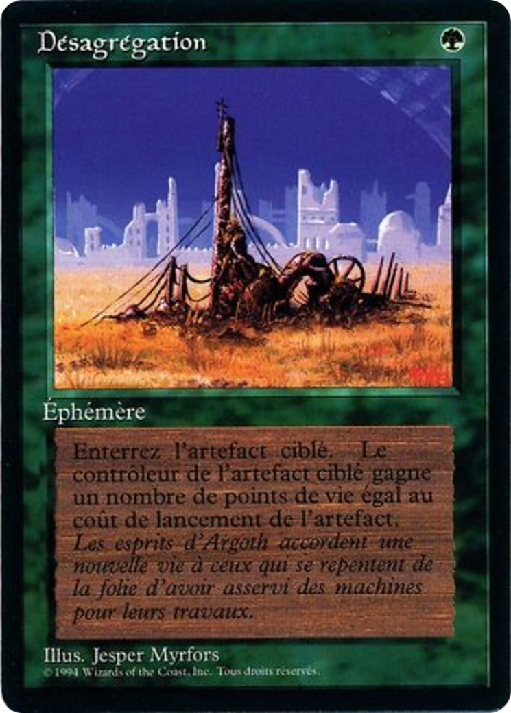 Crumble [Foreign Black Border] | Grognard Games