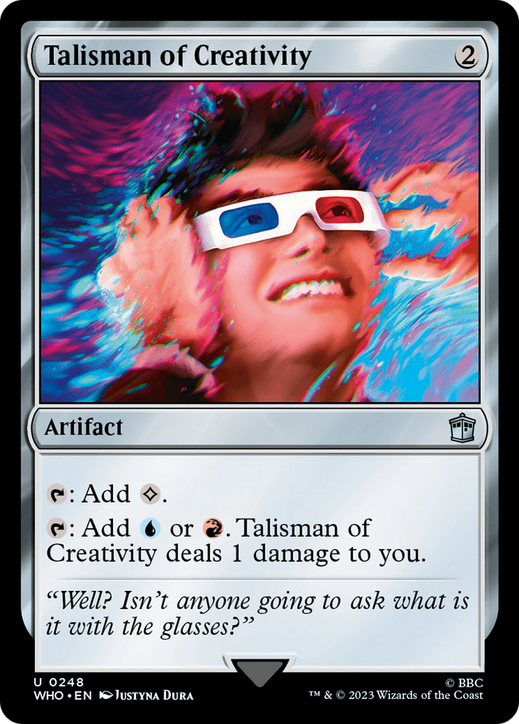 Talisman of Creativity [Doctor Who] | Grognard Games