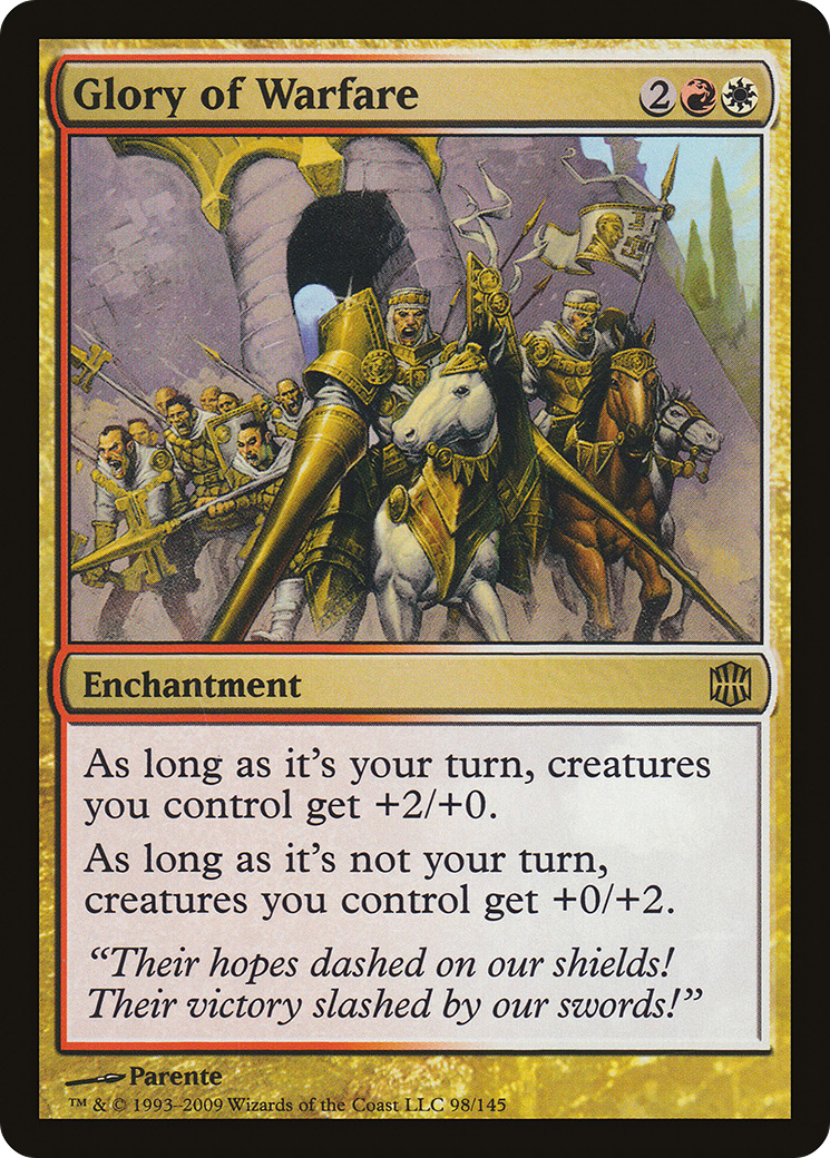 Glory of Warfare [Alara Reborn] | Grognard Games