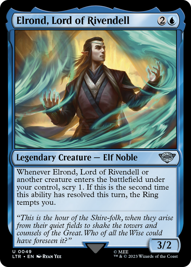 Elrond, Lord of Rivendell [The Lord of the Rings: Tales of Middle-Earth] | Grognard Games