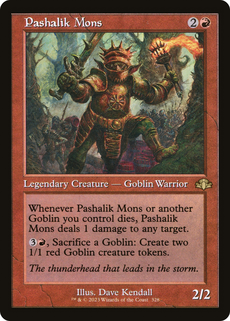Pashalik Mons (Retro) [Dominaria Remastered] | Grognard Games