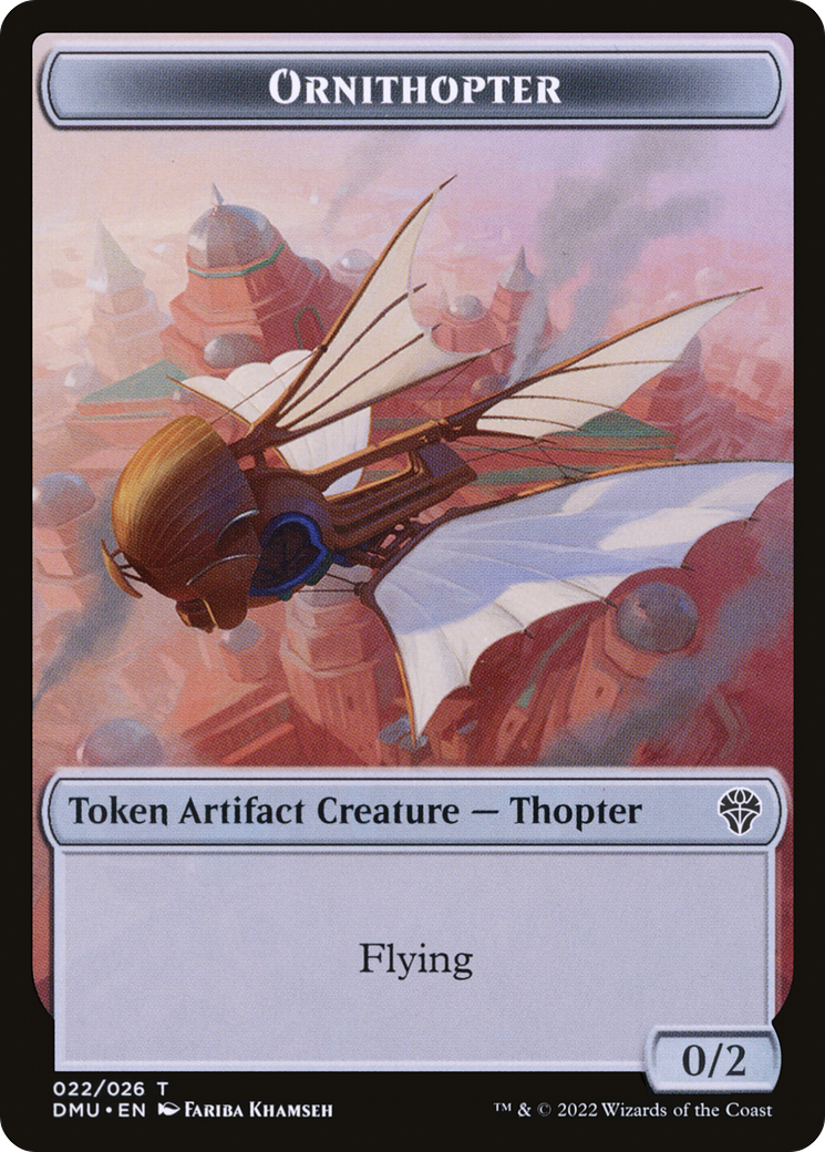 Ornithopter Token [Dominaria United Tokens] | Grognard Games