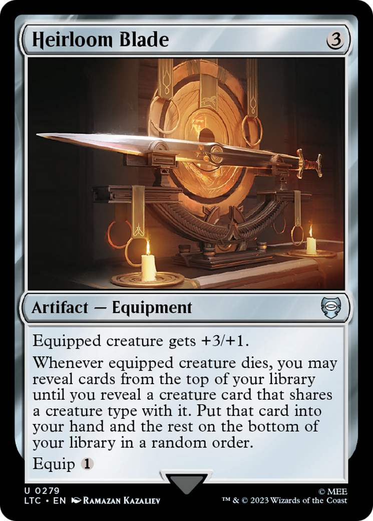 Heirloom Blade [The Lord of the Rings: Tales of Middle-Earth Commander] | Grognard Games