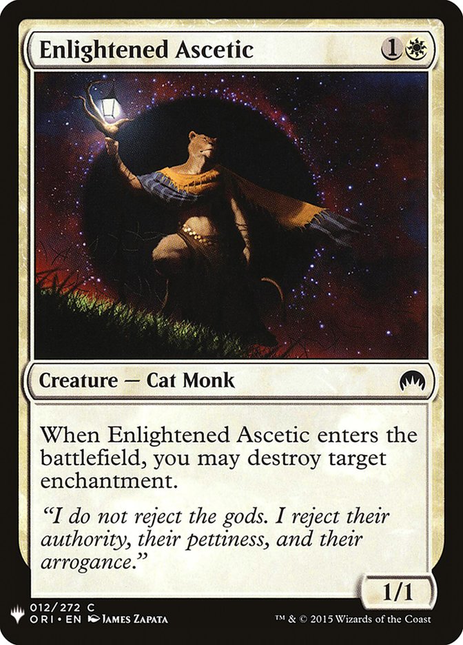 Enlightened Ascetic [Mystery Booster] | Grognard Games