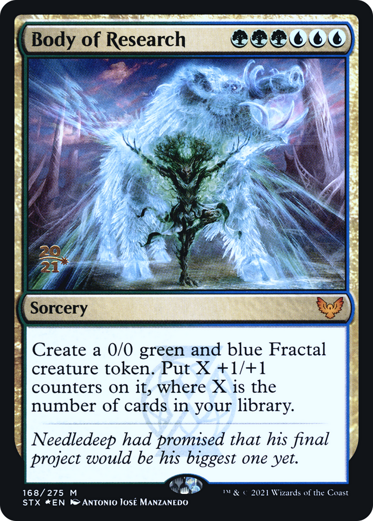 Body of Research [Strixhaven: School of Mages Prerelease Promos] | Grognard Games