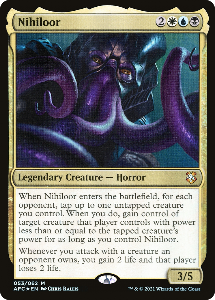 Nihiloor [Dungeons & Dragons: Adventures in the Forgotten Realms Commander] | Grognard Games