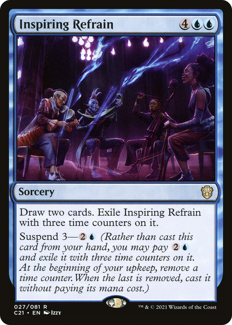 Inspiring Refrain [Commander 2021] | Grognard Games