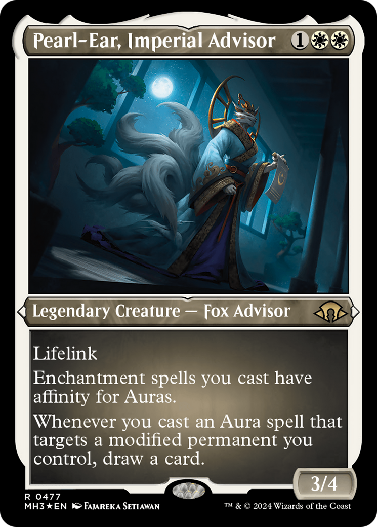 Pearl-Ear, Imperial Advisor (MH3-477) - Modern Horizons 3 Foil | Grognard Games
