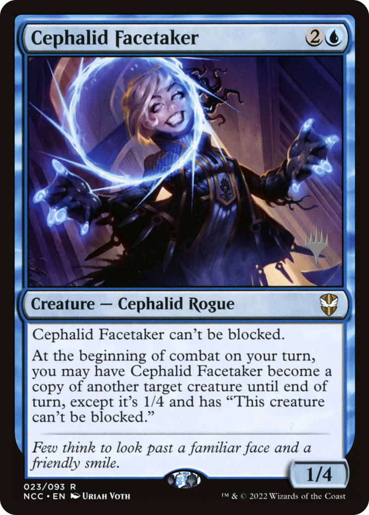 Cephalid Facetaker (Promo Pack) [Streets of New Capenna Commander Promos] | Grognard Games