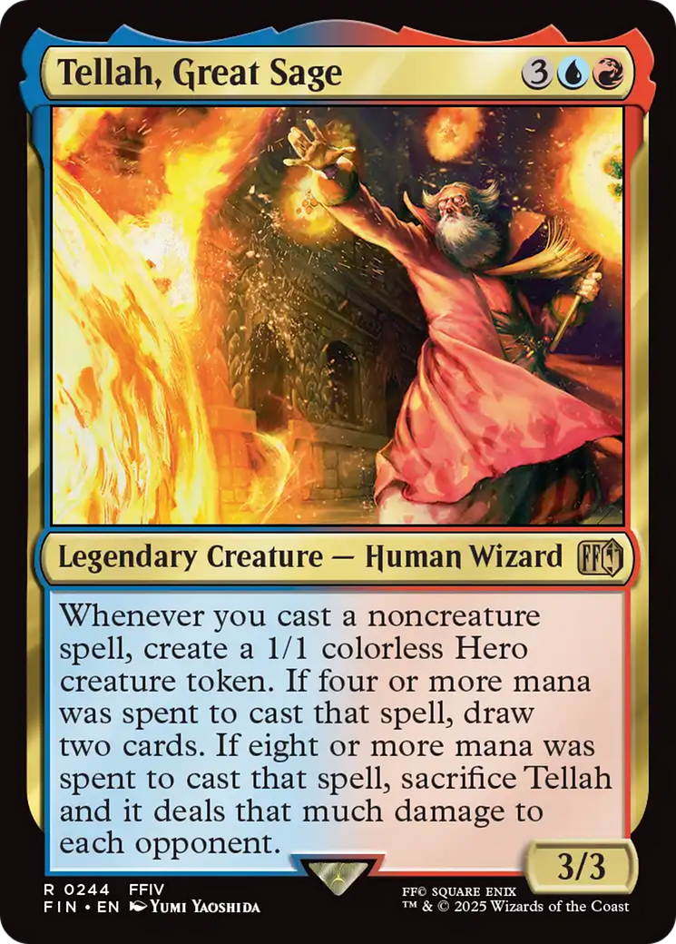 Tellah, Great Sage (FIN-244) - FINAL FANTASY Foil | Grognard Games