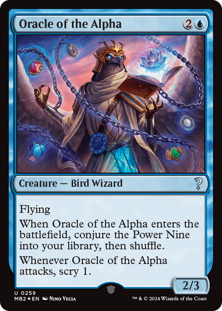Oracle of the Alpha [Mystery Booster 2] | Grognard Games