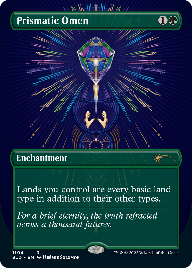Prismatic Omen (Borderless) [Secret Lair Drop Series] | Grognard Games