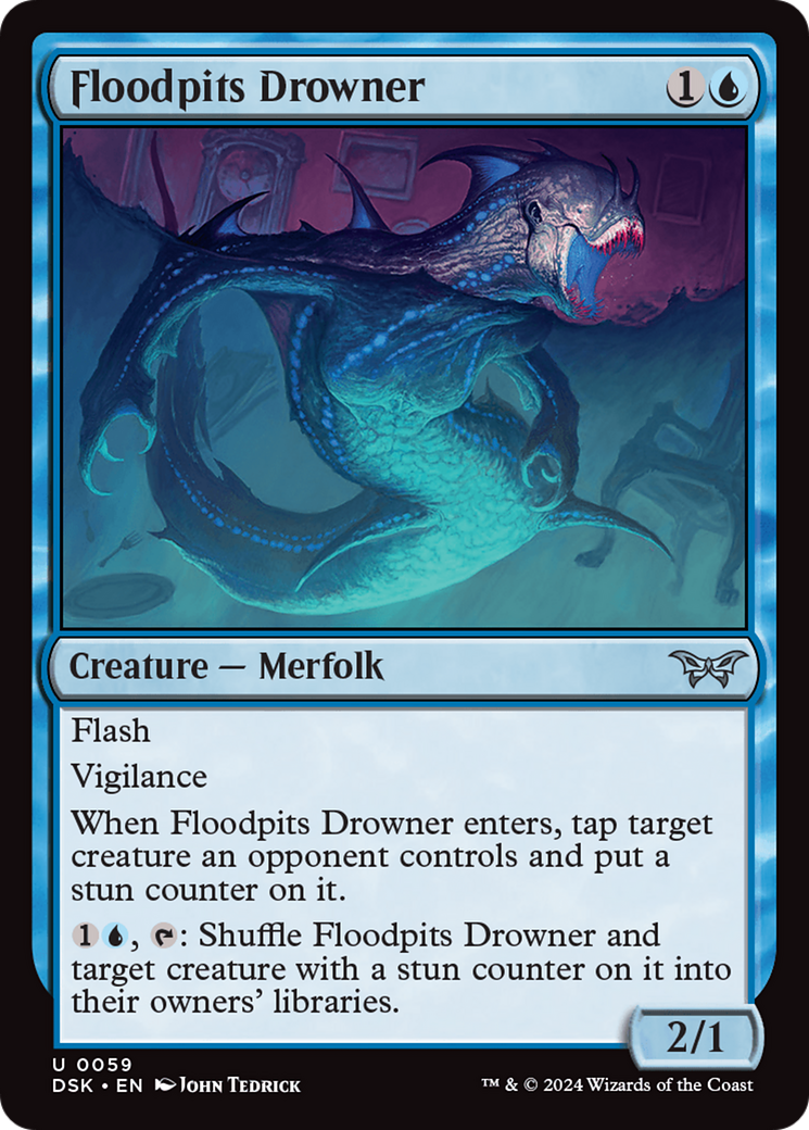 Floodpits Drowner [Duskmourn: House of Horror] | Grognard Games