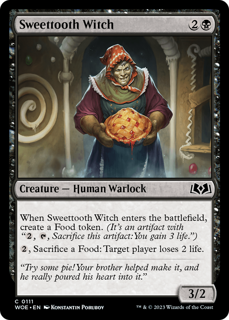 Sweettooth Witch [Wilds of Eldraine] | Grognard Games