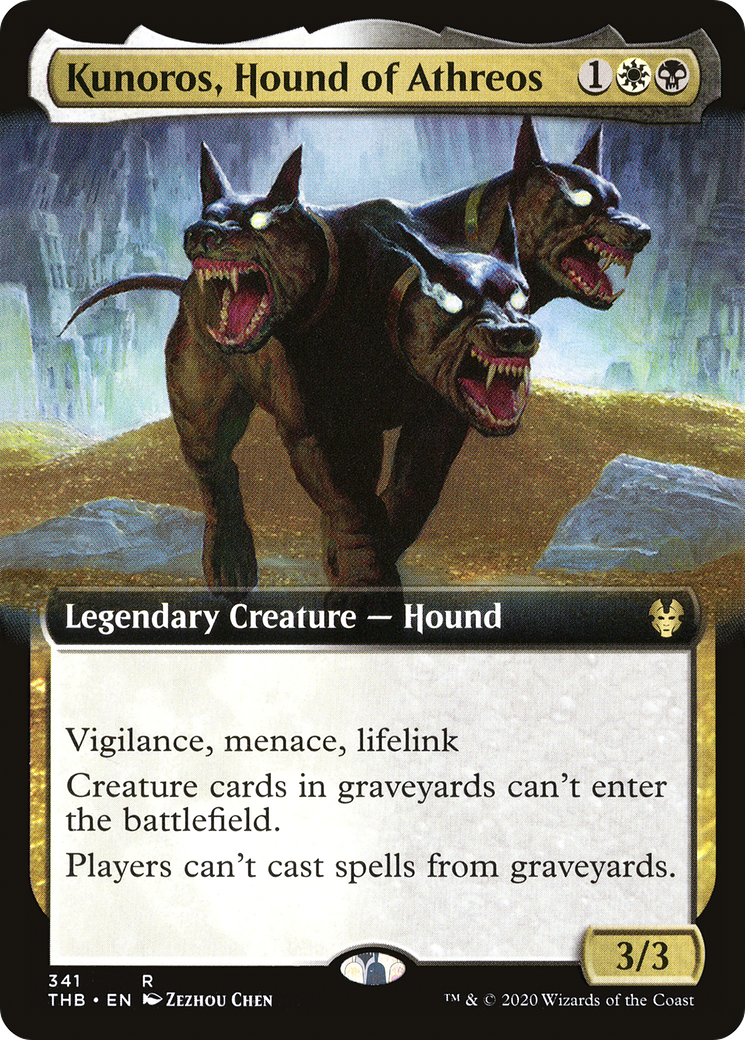 Kunoros, Hound of Athreos (Extended) [Theros Beyond Death] | Grognard Games