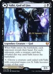 Valki, God of Lies // Tibalt, Cosmic Impostor [Kaldheim Prerelease Promos] | Grognard Games