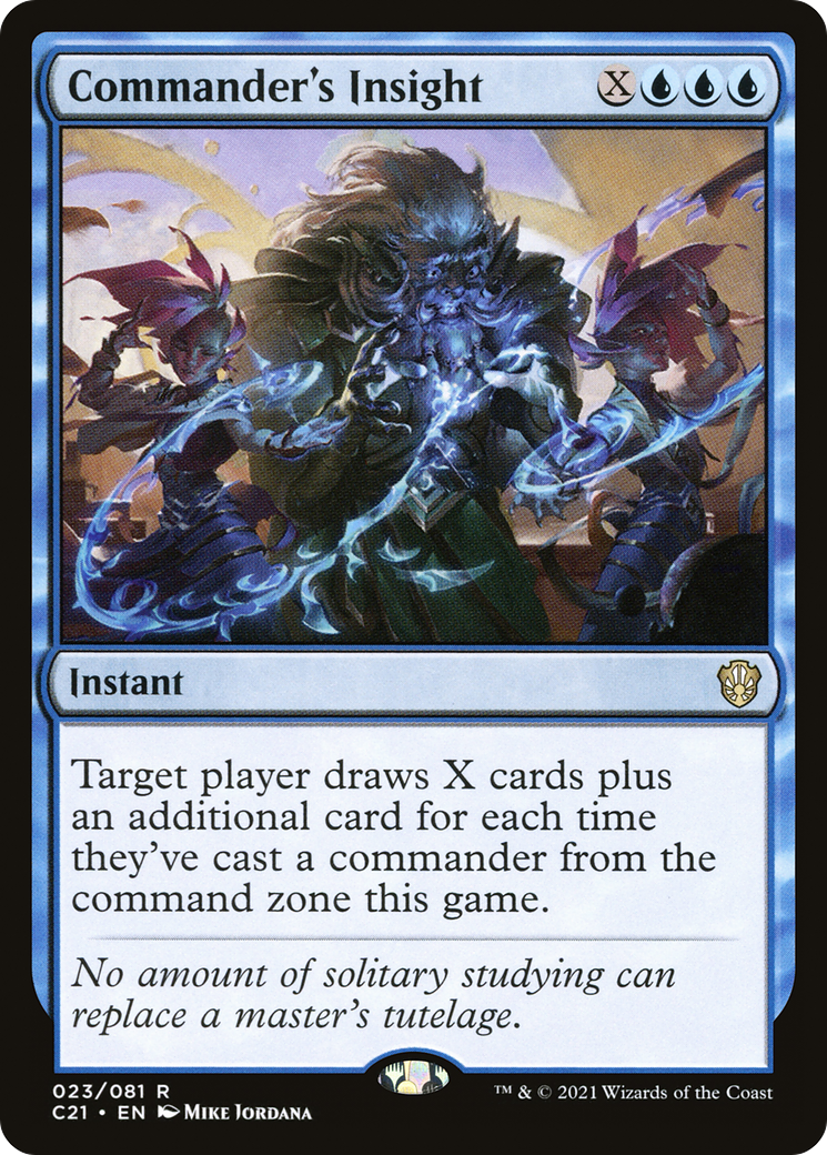 Commander's Insight [Commander 2021] | Grognard Games